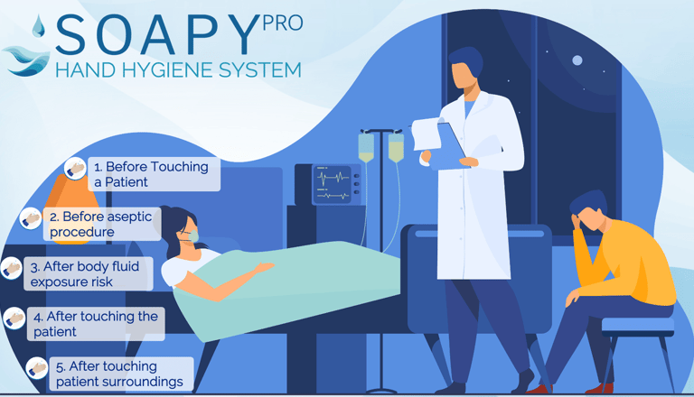 a doctor and a patient in a hospital