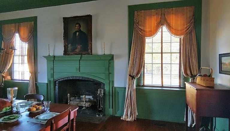 Chatsworth, GA - Cherokee Chief Vann's home, dining room