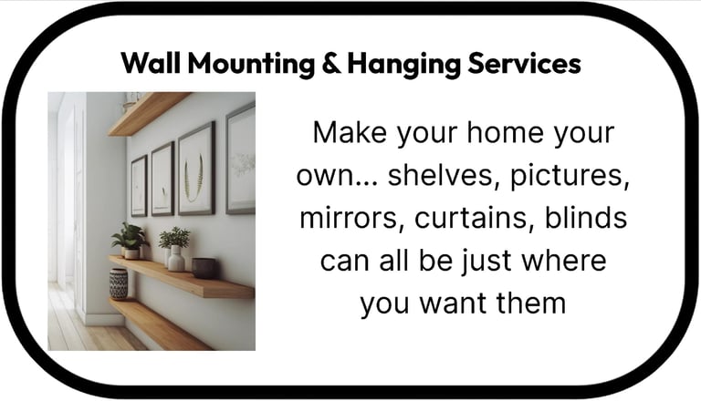 Link to Wall Mounting and Hanging Services