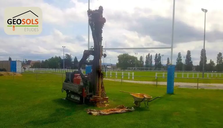 Étude de sols pour les fondations d'une extension : Tarn en Occitanie
