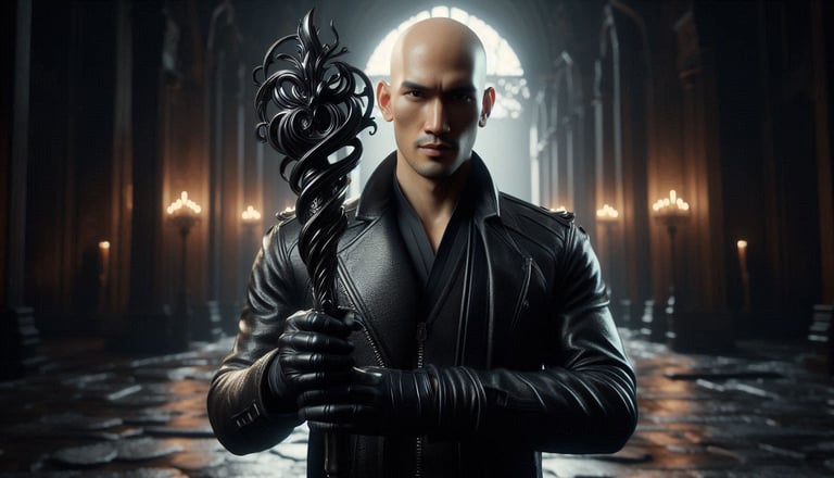 Master Thorne – battle-hardened warrior master from the Harmonya Chronicles