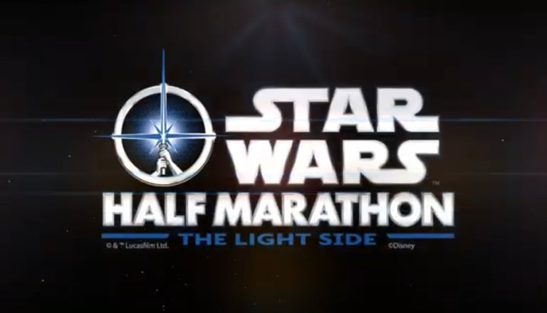 2017 runDisney Star Wars Half Marathon The Light Side race weekend logo