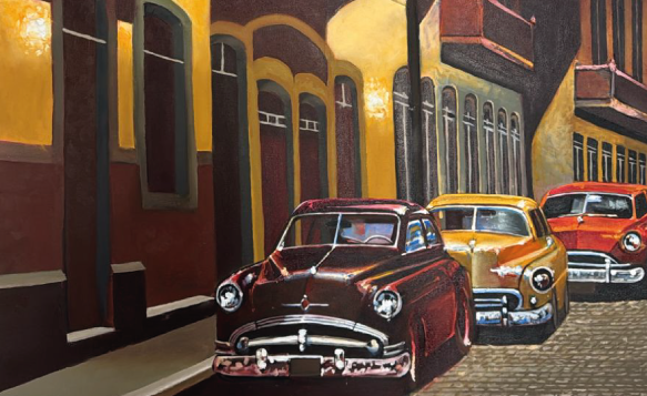 Setembro Amarelo, óleo sobre tela, 1,0 x 1,0 m