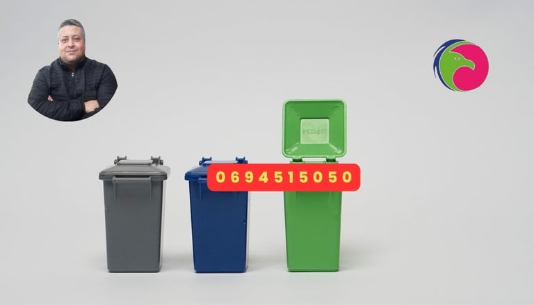 poubelle cuisine maroc