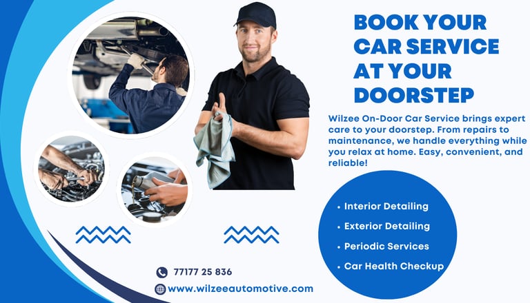 Wilzee Automotive, on door car service provider, in Patna and Purnia