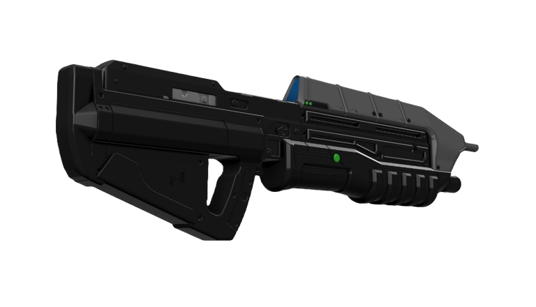 3D printed replica of the Halo MA5C assault rifle