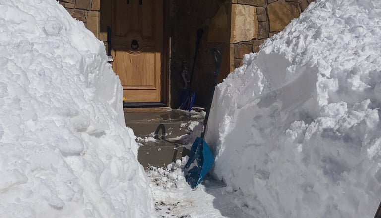 snow removal in Pagosa Springs, Colorado