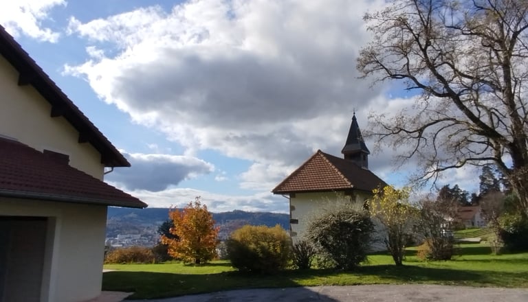 Chapelle depuis le parking