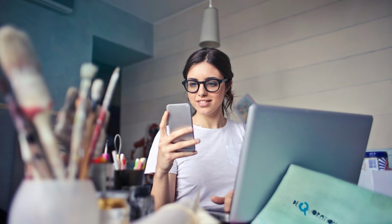 femme atypique au travail