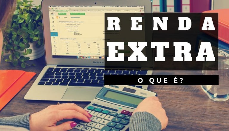 imagem da palavra renda extra