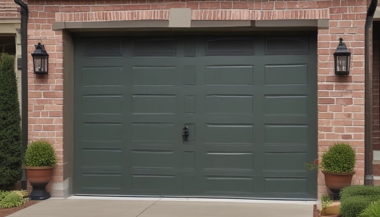 A couple of lights that are on a wall