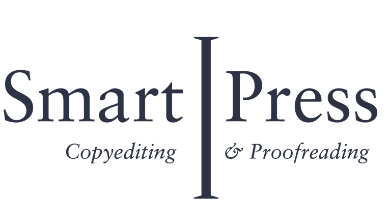 a smart press logo with the words smart press
