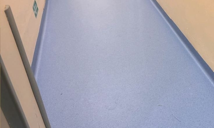 Epoxy lantai dapur MBG Purworejo