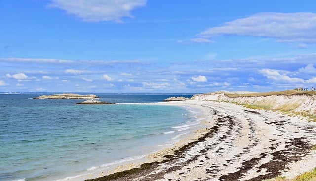 plage fouesnant beg meil