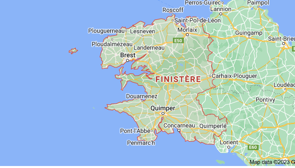 carte du finistère
