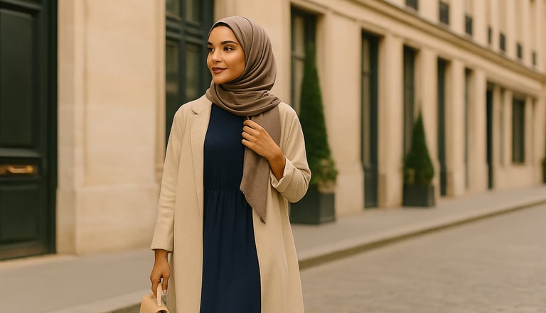femme vetement modeste élégante