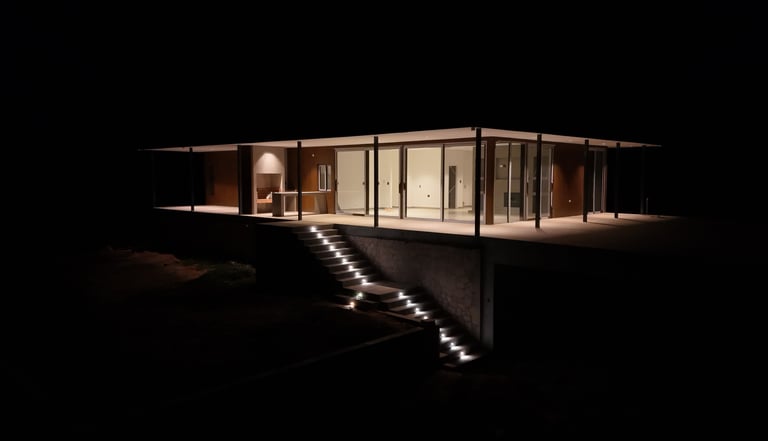 Moderne Villa mit großen Terrassen in Colonia Independencia, Planta Urbana (Paraguay)