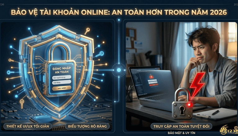 BẢO VỆ TÀI KHOẢN ONLINE: AN TOÀN HƠN TRONG NĂM 2026