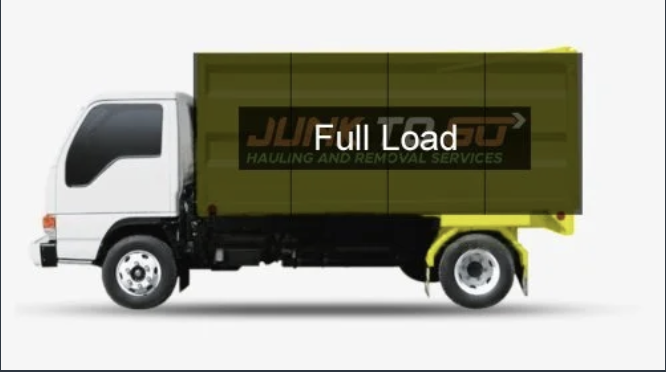 Full truckload junk removal prices by Junk To Go.