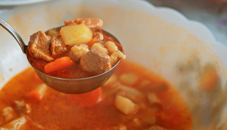 Soup ladle - lunch together at TabltTalk