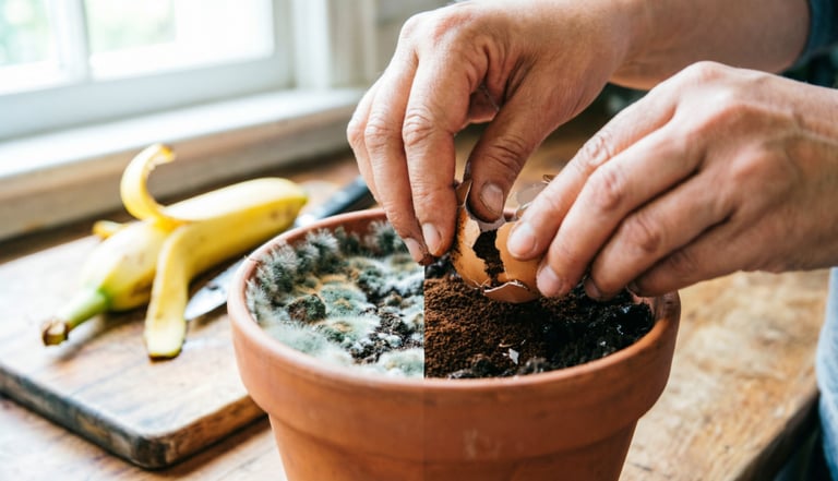 Evite erros comuns ao usar adubos caseiros. Saiba como cuidar das plantas sem exageros.