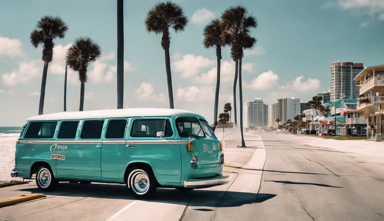 tour Van in Daytona beach