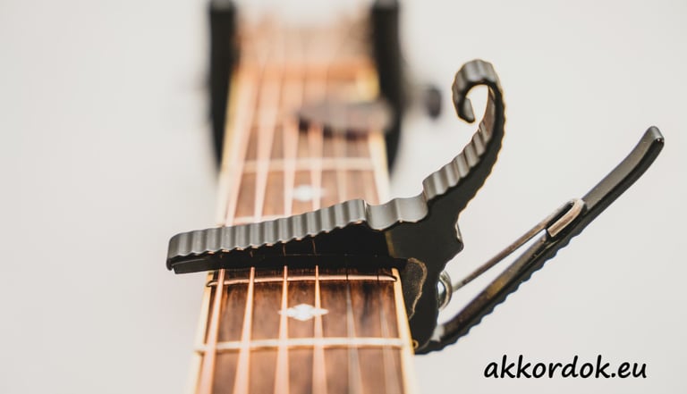 Transzponálás gitáron