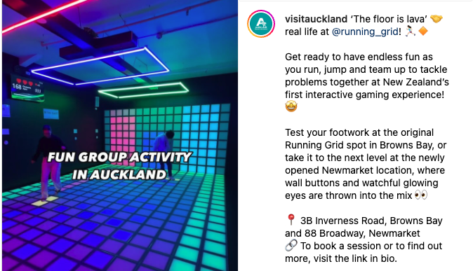 Running Grid Visit Auckland