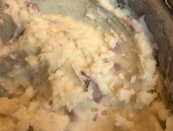 Mashed Red Skin Potatoes