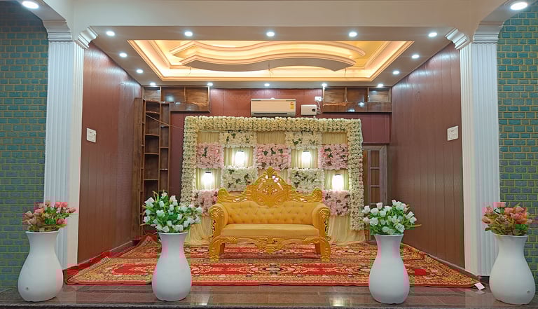 Elegant banquet hall for weddings and receptions in Buxar – Shivchand Marriage Hall