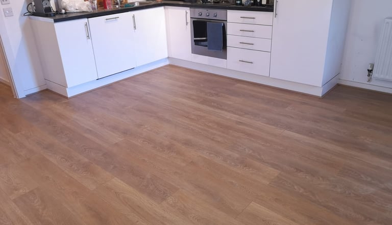 LVT Flooring Installation carried out by Pro Fittings in Stratford
