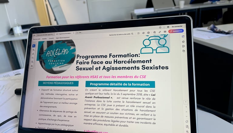 Formation Référent Harcèlement
