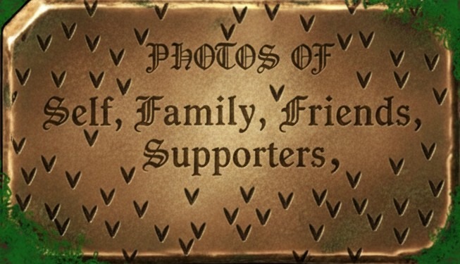 Button to see self, family and friends photos.