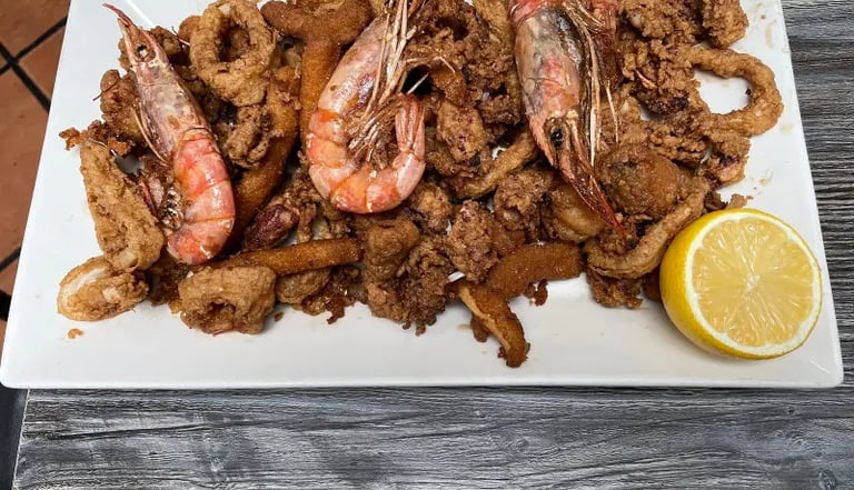 fritura de pescado
