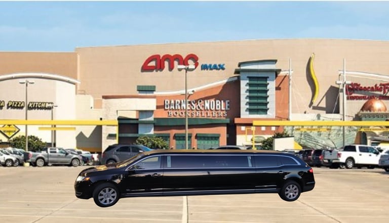 luxury limo at frisco stonebriar centre