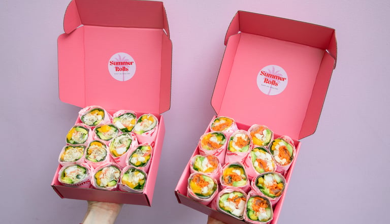 Summer Rolls Paris event fresh and healthy Food Prestige