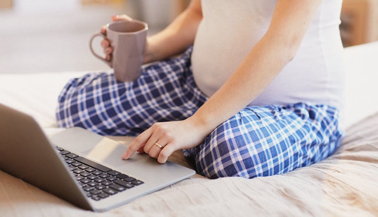 séance grossesse en ligne