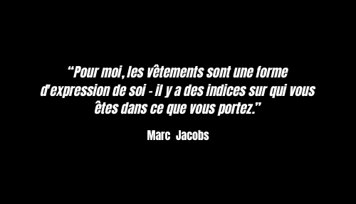 Citation mode Marc Jacobs - The David Touch - Conseil en image Paris