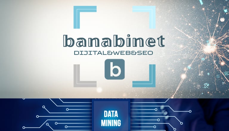 mavi tonlarında banabinet logosu anasayfada