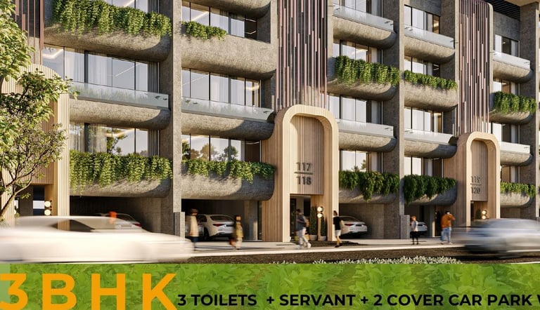 3BHK Facade photo of eon7 developer 