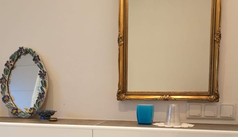 ein kleines, aber hübsches Badezimmer