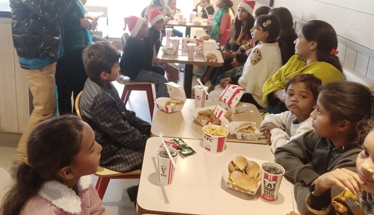 Water of Life Ministries Lunch at Christmas Party