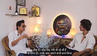 Anshul Negi podcast discussion The Socialens Talks Uttarakhand actor viral reels journey