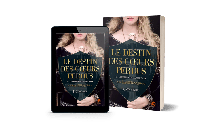 Le Destin des Cœurs Perdus Tome 2 en broché et ebook - JC Staignier