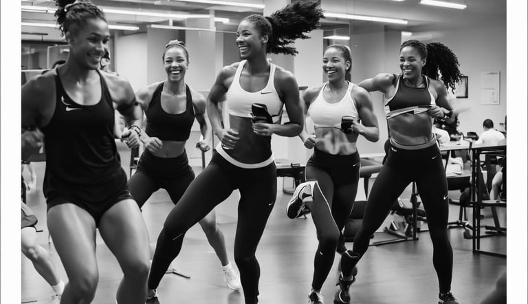 femmes en train de s'entrainer- Fitness