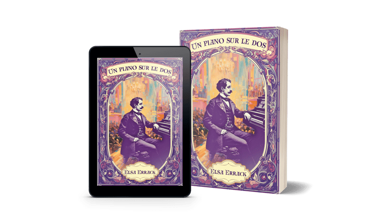 Un piano sur le dos, biographie de Louis Moreau Gottschalk , livre d'Elsa Errack