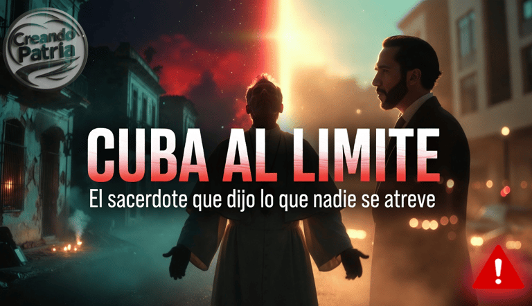 El sacerdote que desafía al comunismo cubano: "Solo gobiernos como el de Bukele traen prosperidad"