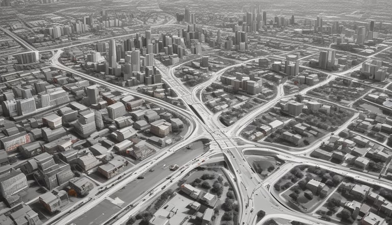 white and black abstract painting