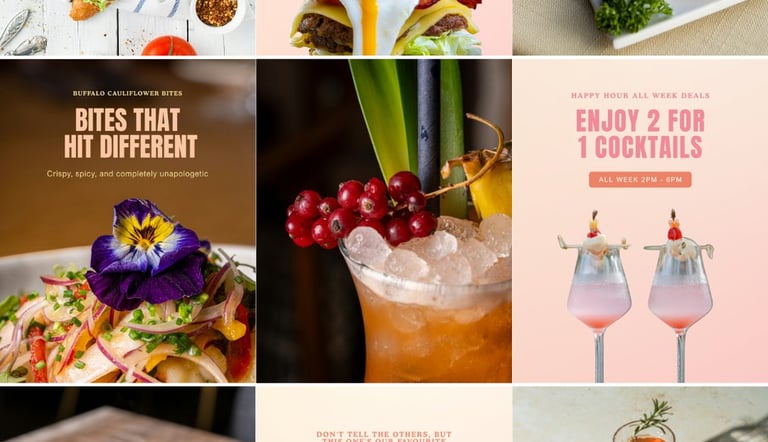 Content creation & design by social media glow