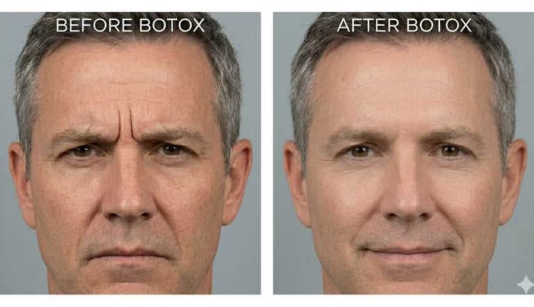 Botox Results: Frown Lines
